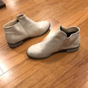 White, never worn, booties!